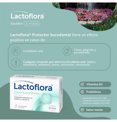 LACTOFLORA SALUD BUCODENTAL 30 COMP