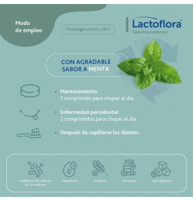 LACTOFLORA SALUD BUCODENTAL 30 COMP