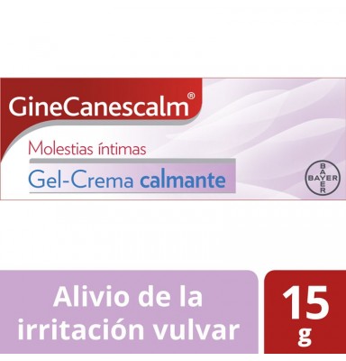 GINECANESCALM GEL CREMA 15 G