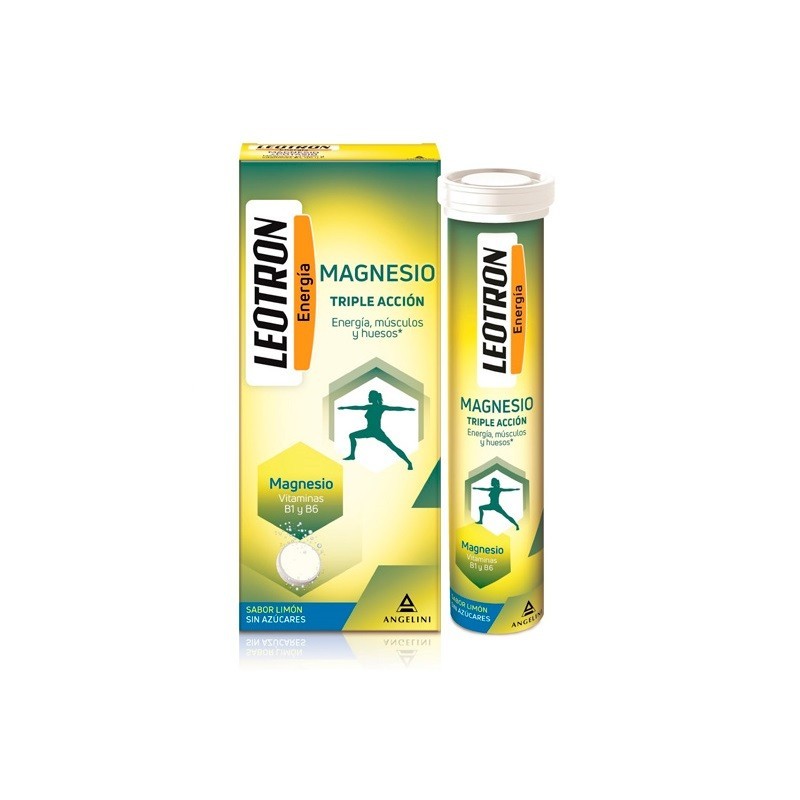 LEOTRON MAGNESIO 36 COMPRIMIDOS EFERVESCENTES