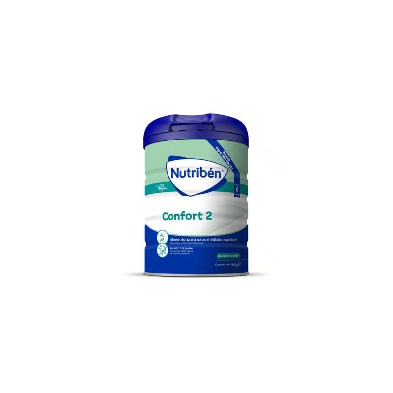 NUTRIBEN CONFORT 2 1 ENVASE 800 G