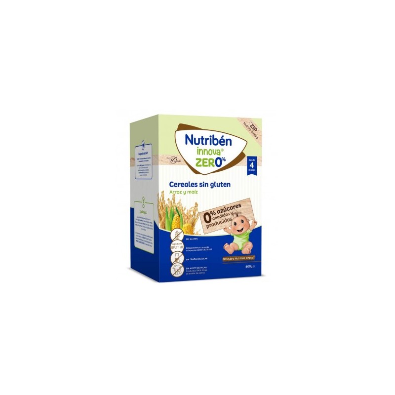 NUTRIBEN INNOVA CEREALES SIN GLUTEN 0% 1 ENVASE 500 G