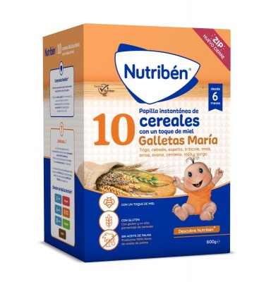 NUTRIBEN 10 CEREALES MIEL...