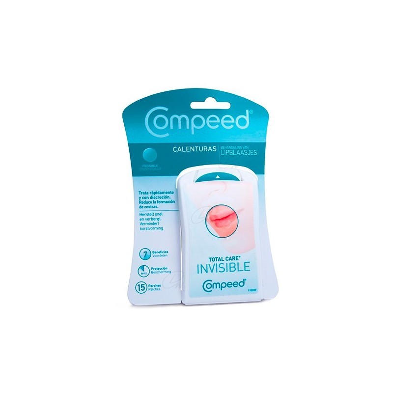 COMPEED PARCHES HIDROCOL CALENTURA 15 UD