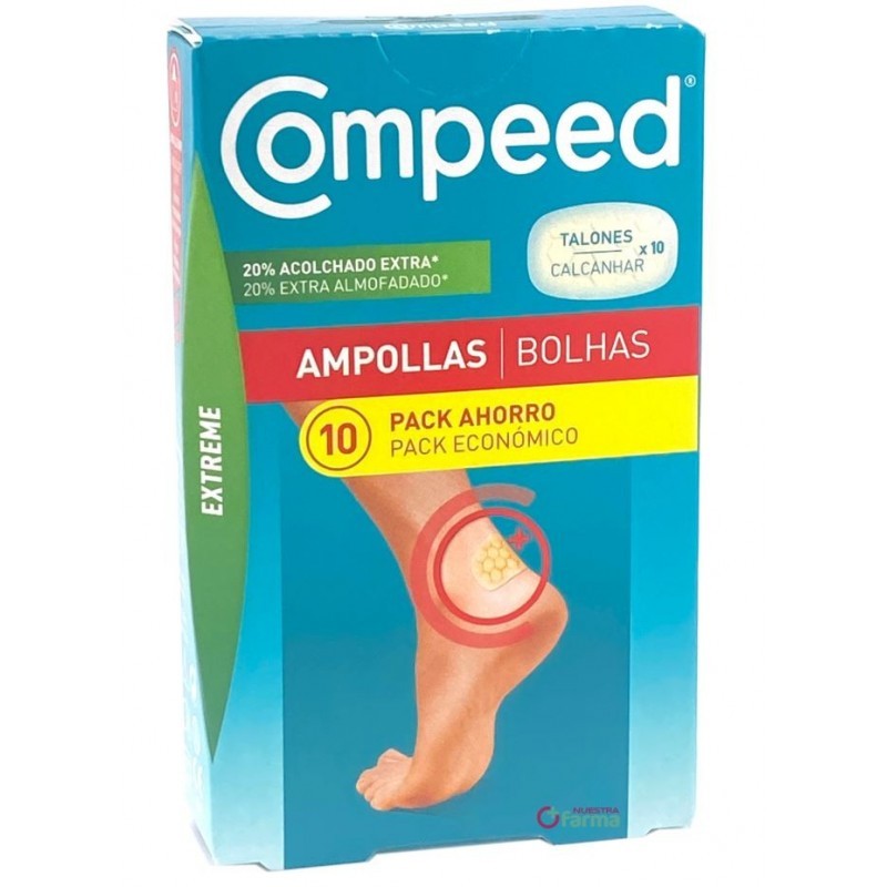 COMPEED AMPOLLAS EXTREME 10 UNIDADES PACK AHORRO