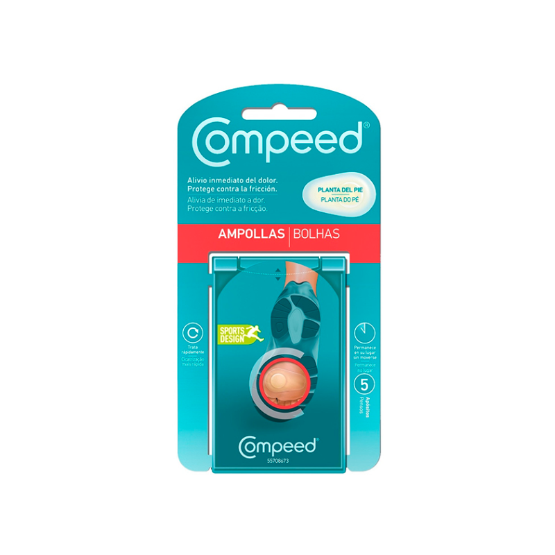 COMPEED APOS AMPOLLAS PLANTA DEL PIE 5 U
