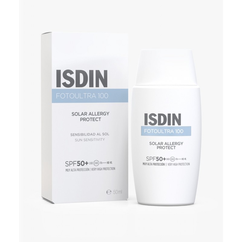 ISDIN FOTOULTRA 100 SOLAR ALLERGY PROTECT SPF 50+ 1 ENVASE 50 ML