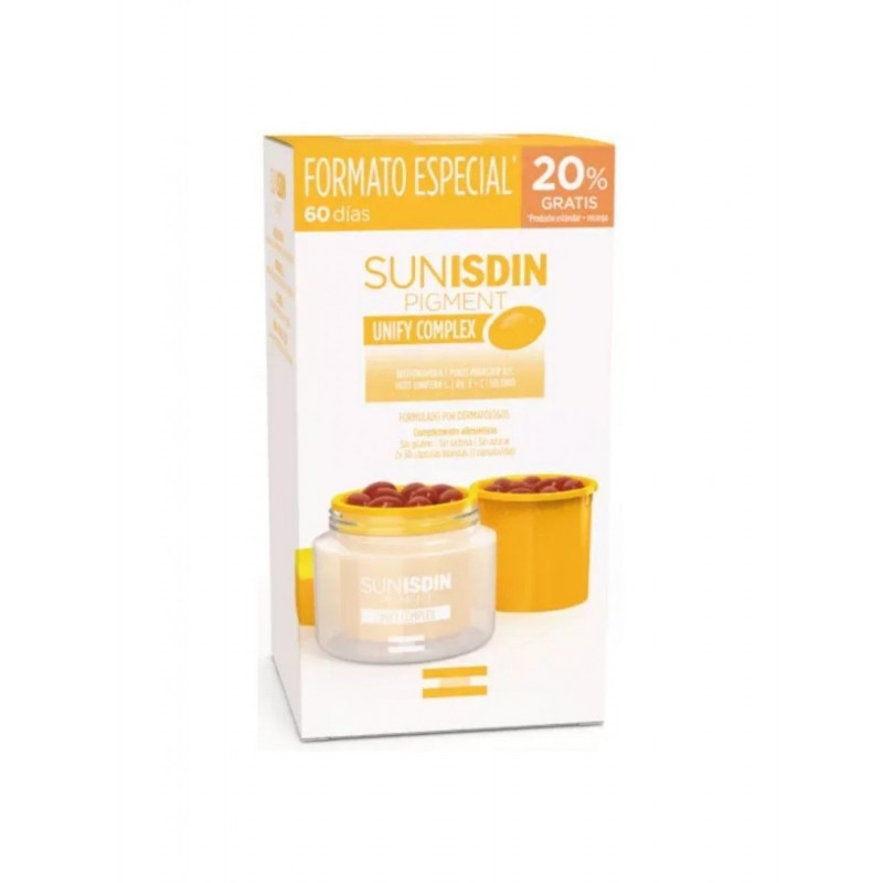 ISDIN SUNISDIN PIGMENT 60 CAPSULAS BLANDAS