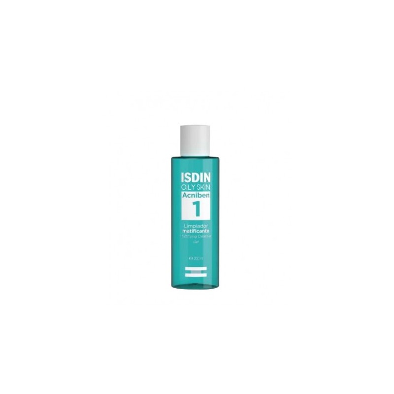 ISDIN ACNIBEN OILY SKIN LIMPIADOR MATIFICANTE GEL 200 ML