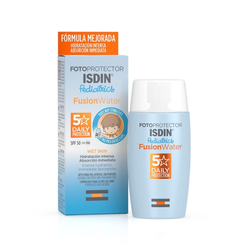 ISDIN PEDIATRICS FOTOPROTECTOR FUSION WATER SPF50+ 50 ML