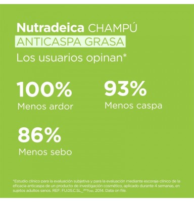 ISDIN NUTRADEICA CHAMPU ANTICASPA GRASA 400 ML