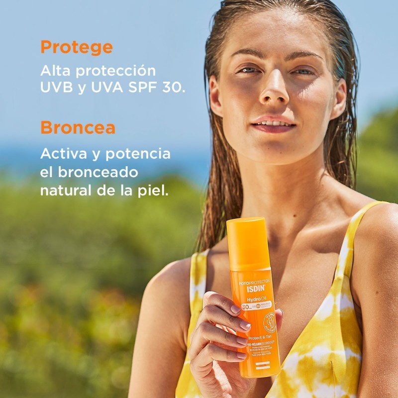 ISDIN HYDRO 2 OIL FOTOPROTECTOR SPF30+ 200 ML