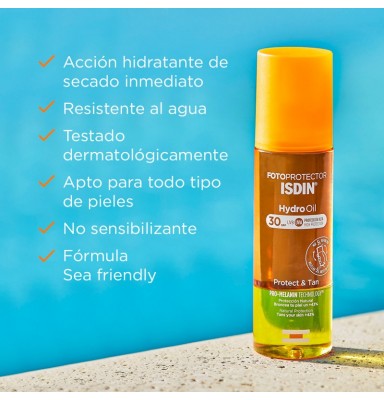 ISDIN HYDRO 2 OIL FOTOPROTECTOR SPF30+ 200 ML