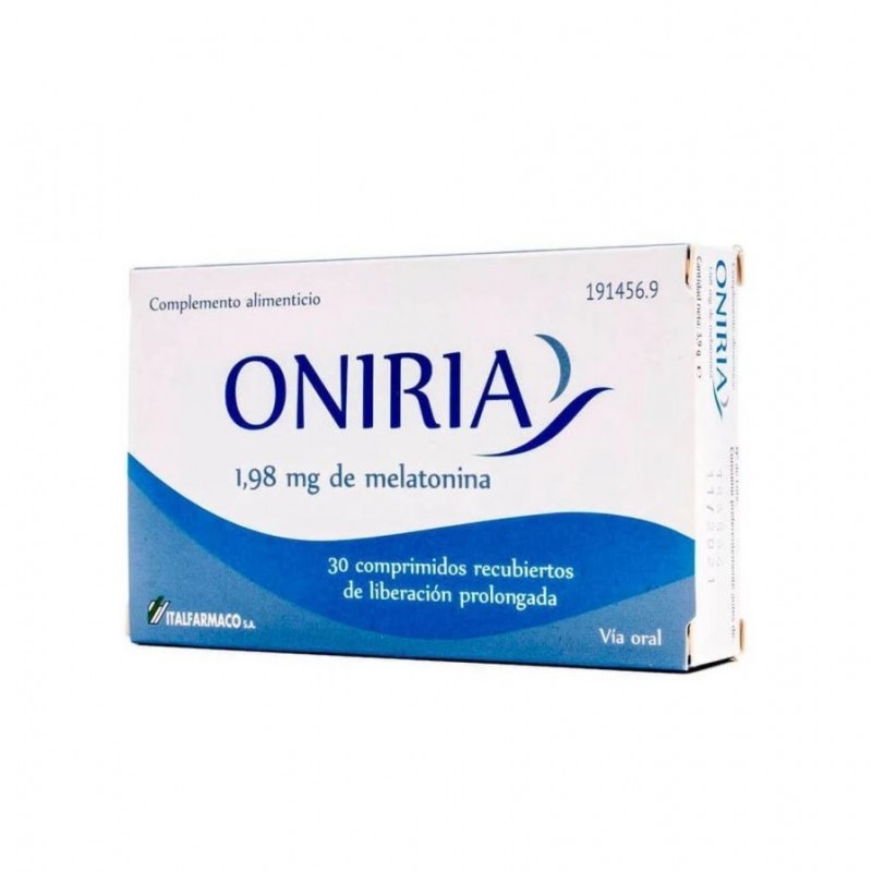 ONIRIA 30 COMPRIMIDOS RECUBIERTOS