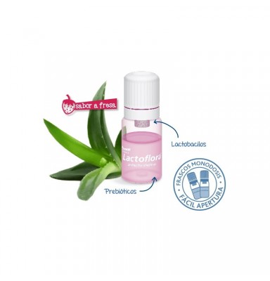 LACTOFLORA PROTECTOR INTESTINAL INFANTIL 10 VIALES SABOR FRESA