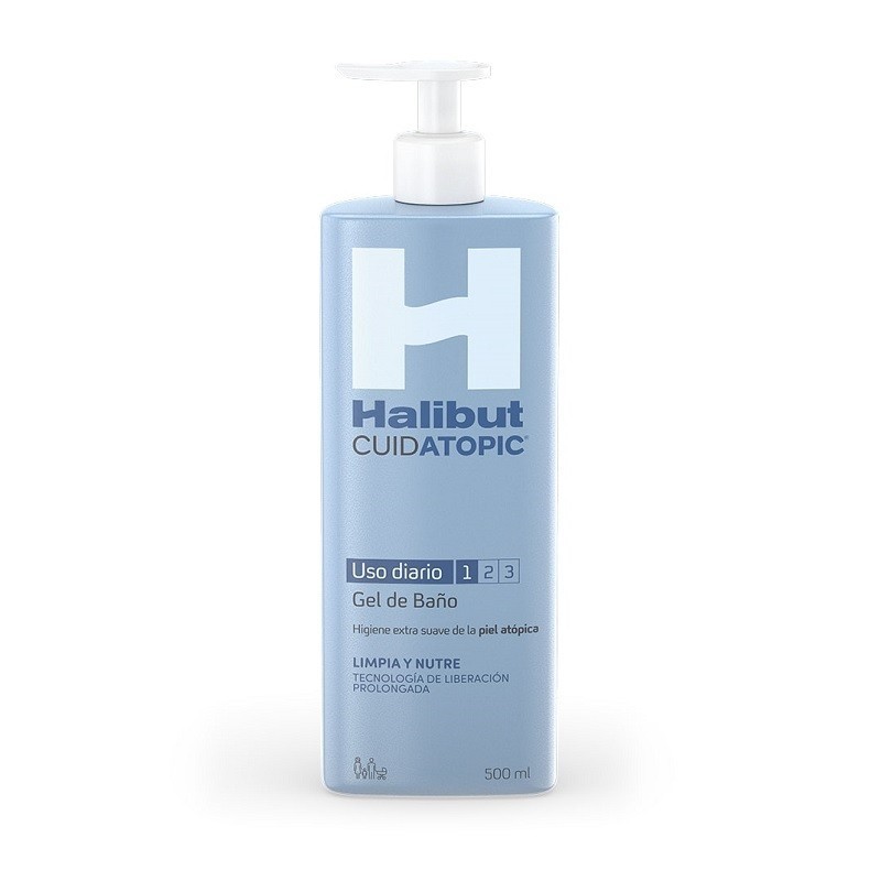 HALIBUT CUIDATOPIC GEL DE BAÑO 500 ML