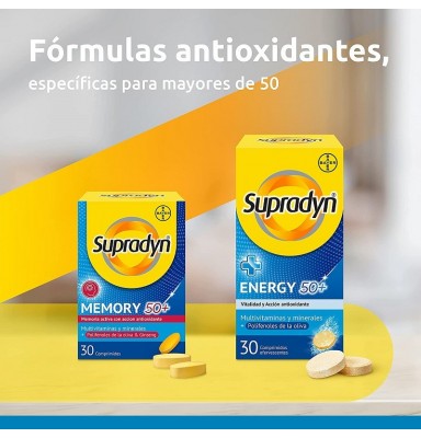 SUPRADYN MEMORIA 50+ 30 COMPRIMIDOS