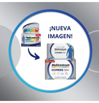 MULTICENTRUM HOMBRE 50+ 90 COMPRIMIDOS