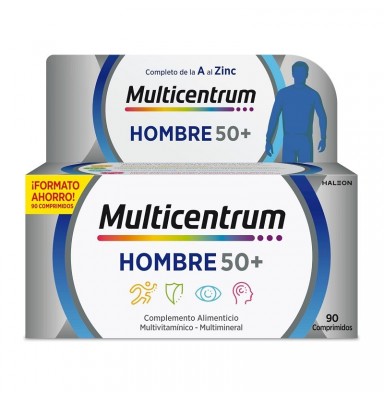 MULTICENTRUM HOMBRE 50+ 90 COMPRIMIDOS