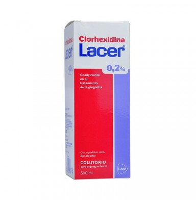 LACER COLUTORIO CLORHEXIDINA 0.2% 500 ML