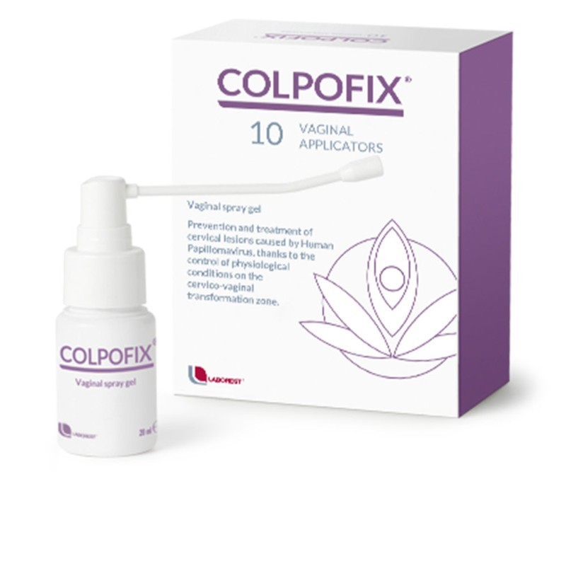 COLPOFIX GEL VAGINAL EN SPRAY 1 FRASCO 20 ML + 10 APLICADORES