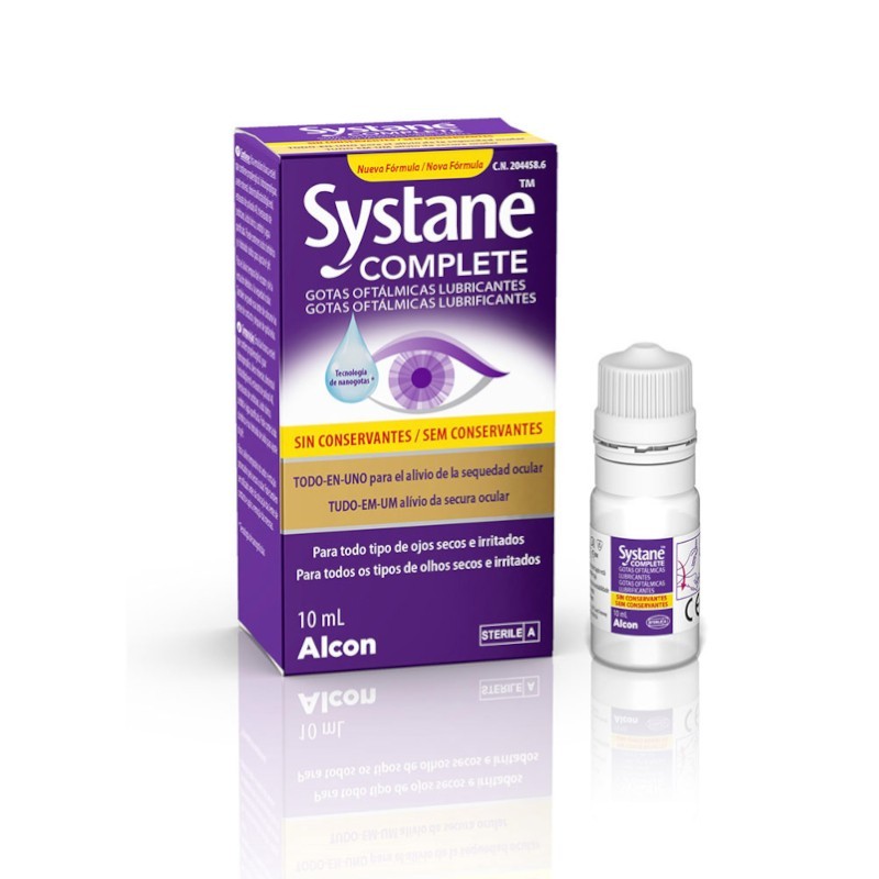 SYSTANE COMPLETE GOTAS OFTALMICAS LUBRICANTES 10 ML