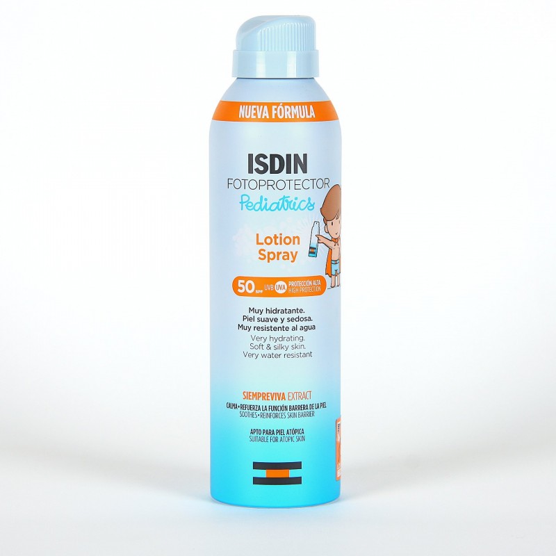 ISDIN PEDIATRICS LOCION SPRAY CONTINUO SPF50+ 200ML