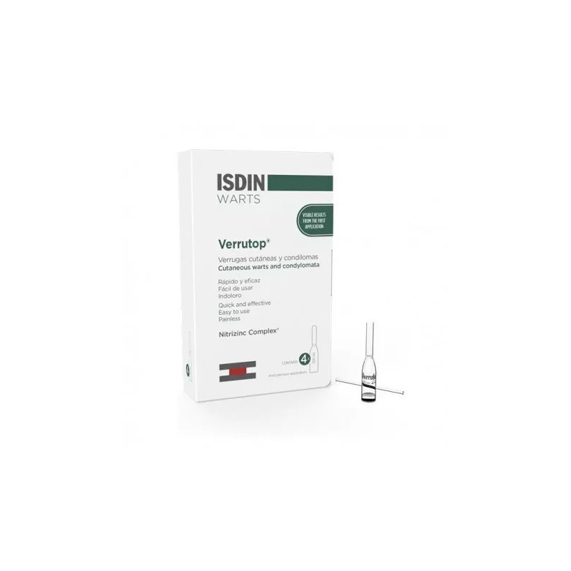 VERRUTOP ISDIN WARTS 0,1ML 4 APLICAC