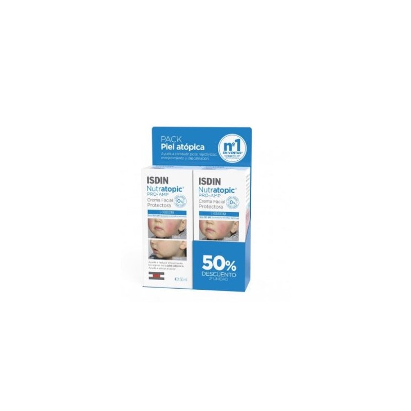 ISDIN NUTRATOPIC PRO-AMP FACIAL 50 ML SEGUNDA UNIDAD 50%