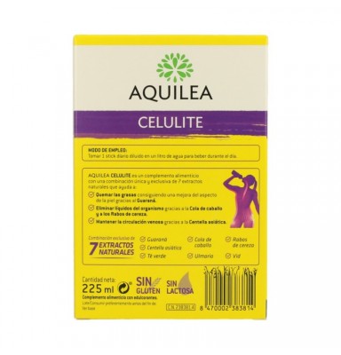 AQUILEA CELULITE 15 STICKS 10 ML SABOR PIÑA