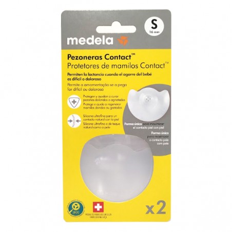  MEDELA PEZONERA  CONTACT T-S 2 UDS 