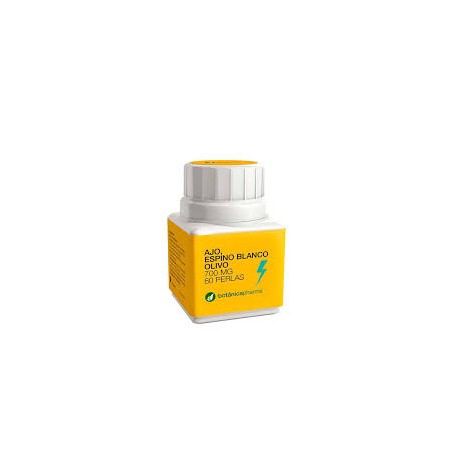  BOTANICAPHARMA AJO ESPINO BLANCO OLIVO  60 PERLAS 
