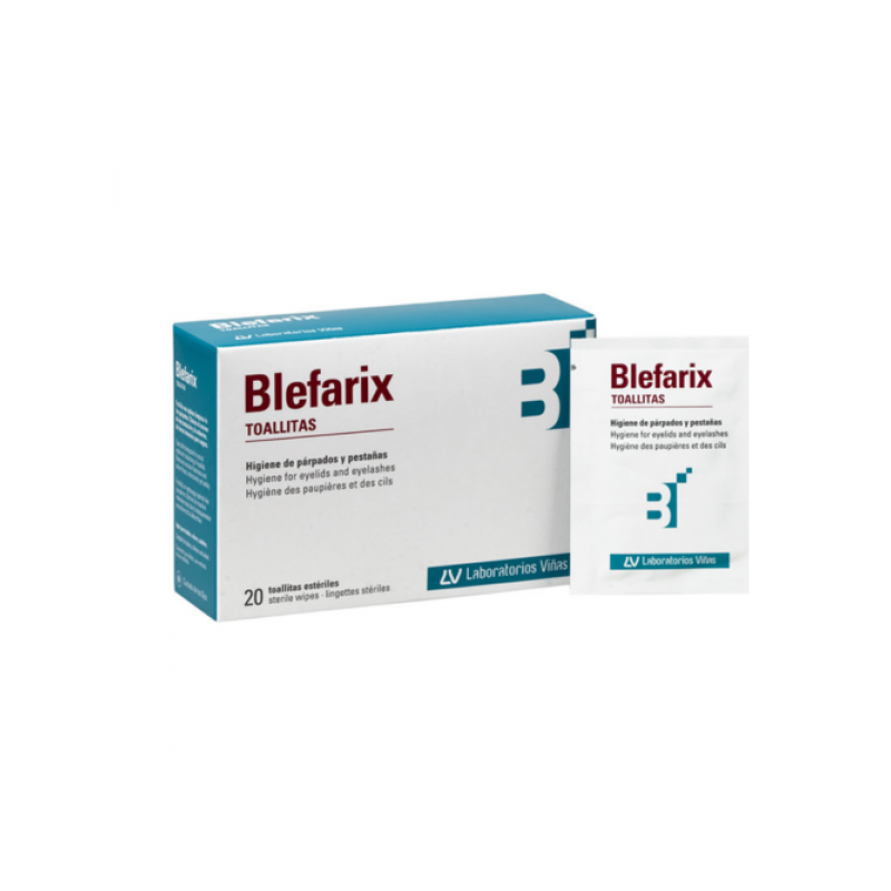 TOALLITAS BLEFARIX 20 UDS