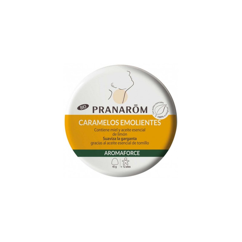PRANAROM AROMAFORCE CARAMELOS EMOLIENTES LIMON