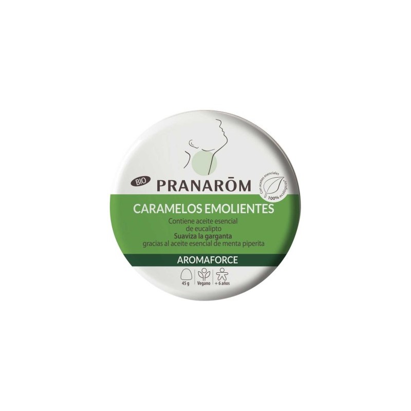 PRANAROM AROMAFORCE CARAMELOS EMOLIENTES EUCALIPTO