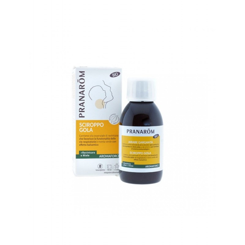 PRANAROM AROMAFORCE JARABE GARGANTA 150ML