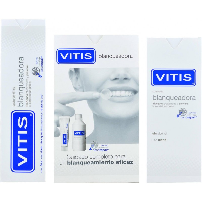 VITIS PACK BLANQ PÀSTA 100ML+ COLUTORIO 500 ML