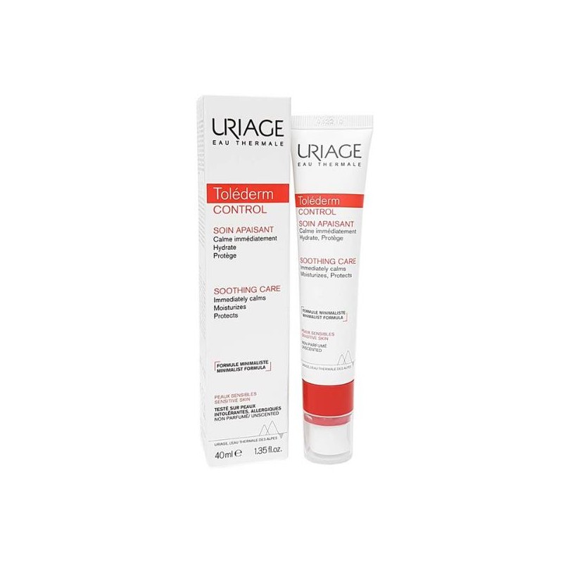 URIAGE TOLEDERM CONTROL CREMA LIGERA CALMANTE 40 ML