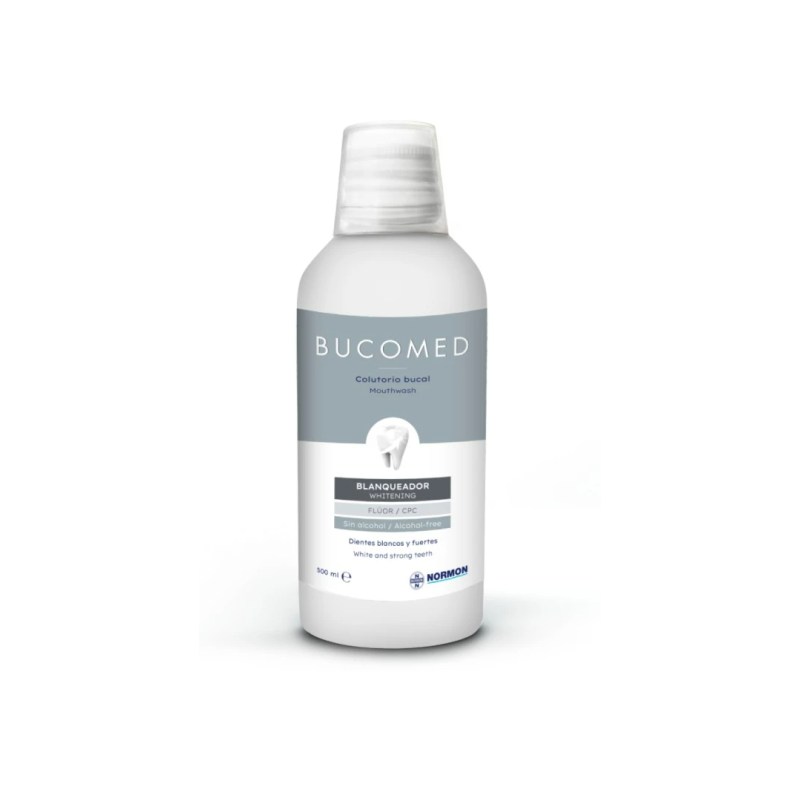 BUCOMED COLUTORIO BLANQUEADOR 1 BOTELLA 500 ML