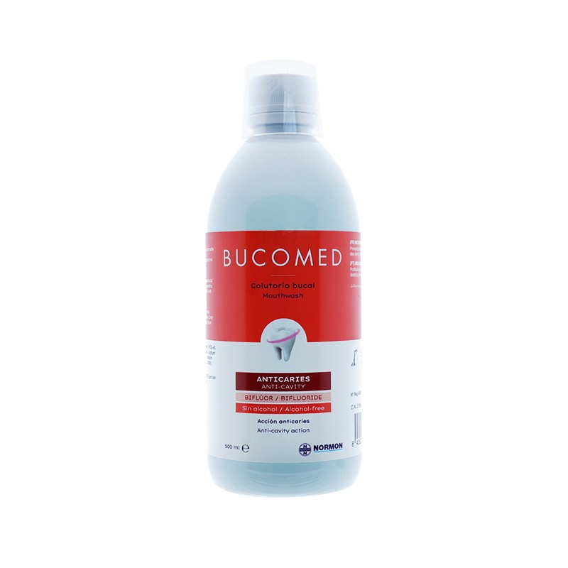 BUCOMED COLUTORIO ANTICARIES 1 BOTELLA 500 ML