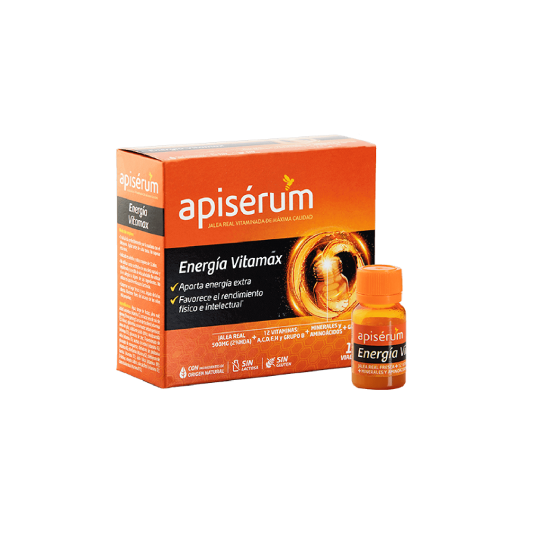 APISERUM ENERGIA VITAMAX 18 VIALES