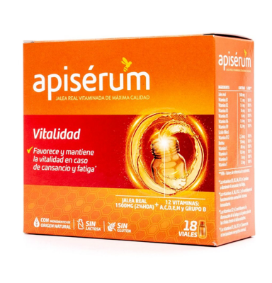 APISERUM VITALIDAD 18 VIALES