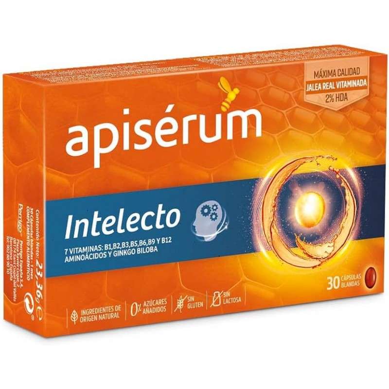 APISERUM INTELECTO 30 CAPS