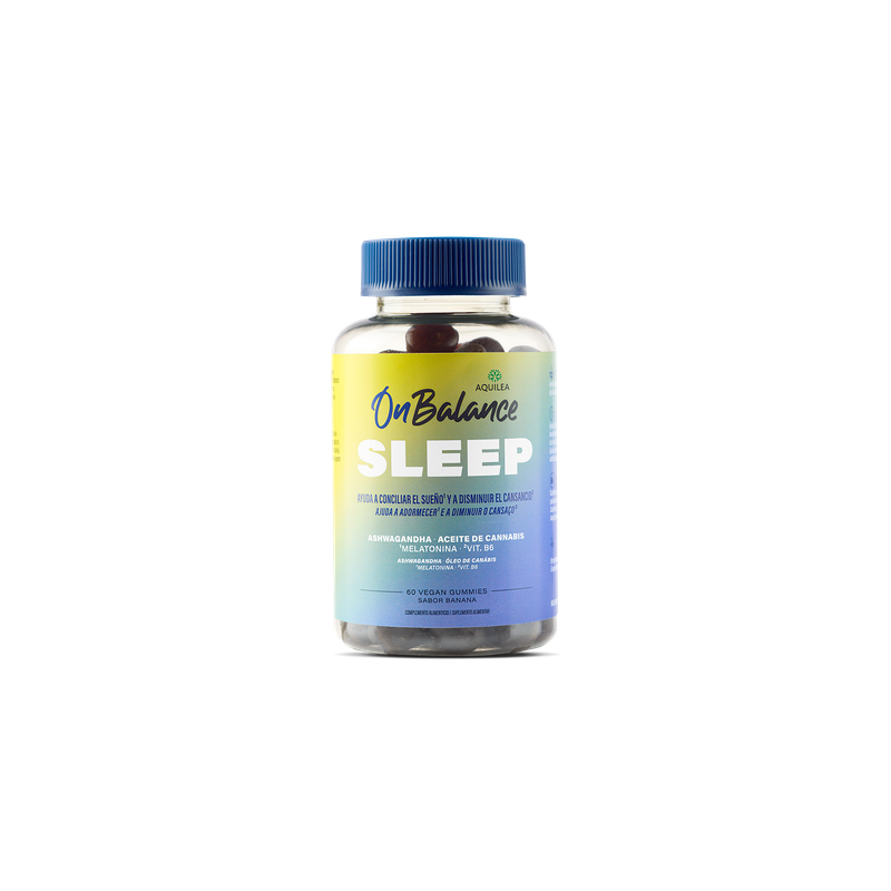 AQUILEA ONBALANCE SLEEP 60 GOMINOLAS SABOR BANANA