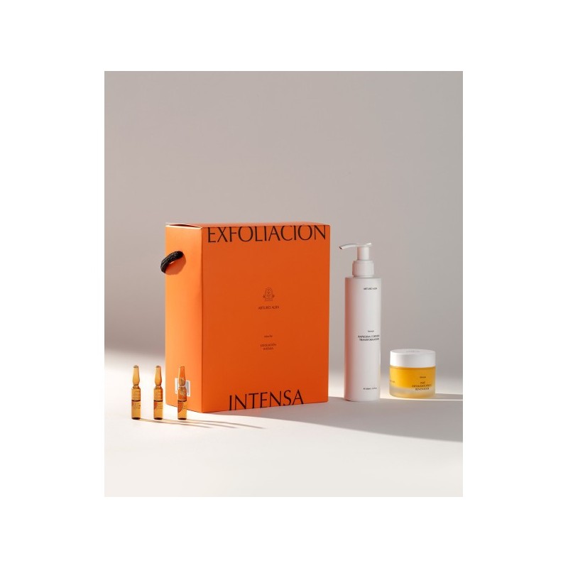 ARTURO ALBA ESTUCHE EXFOLIACION INTENSA (LIMPIADORA+PATE EXFOLIANTE+ AMPOLLAS)