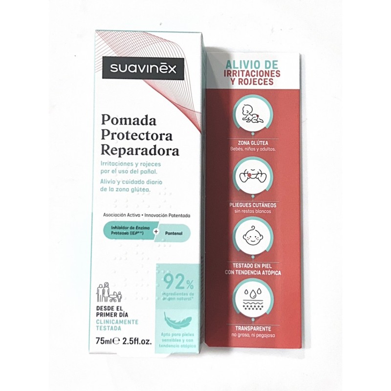 SUAVINEX POMADA PROTECTORA REPARADORA CALMANTE ROZADURAS 75 ML