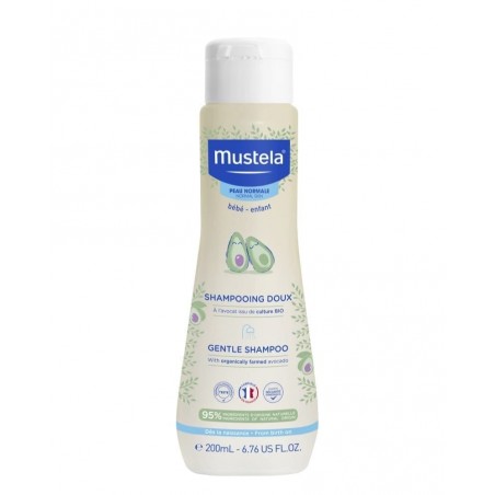  MUSTELA BEBE CHAMPU SUAVE 200 ML 