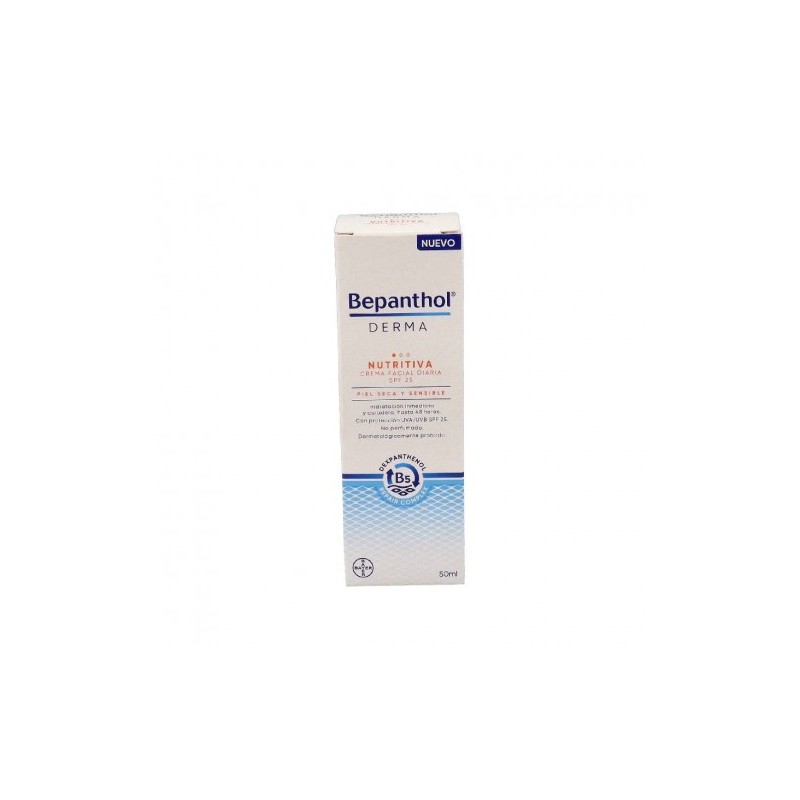 BEPANTHOL DERMA NUTRITIVA CREMA FACIAL DIARIA SPF25 1 ENVASE 50 ML