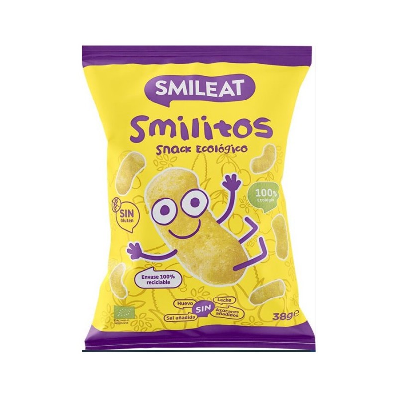 SMILITOS SNACK ECO SMILEAT BOLSA 38 G