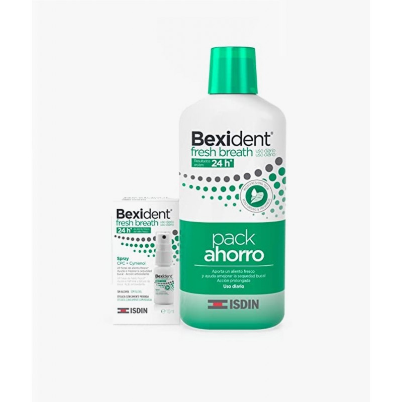 BEXIDENT FRESH PACK COLUT 500ML + SPRAY 15 ML